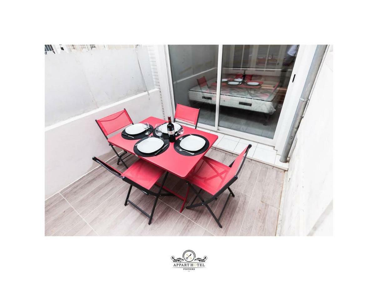 La Suite T2 40M2 Avec Terrasse 1Ch-4Pers Appart Hotel 普瓦捷 外观 照片